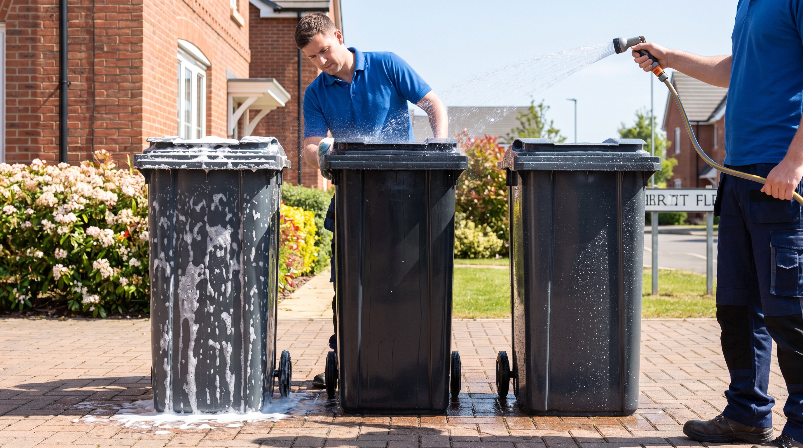 Clean bins
